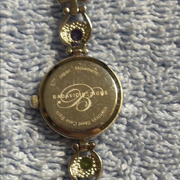 Badavici Silver Watch with Gem Accents main image 5